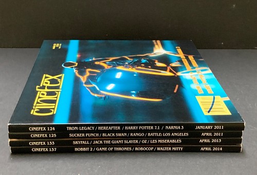 Cinefex Magazine 124 125 133 137 Tron Legacy Sucker Punch Black Swan Skyfall Oz - 第 2/6 張圖片