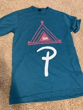 Worn Once Patta Structure Amsterdam Teal Tee Xs Extra Small