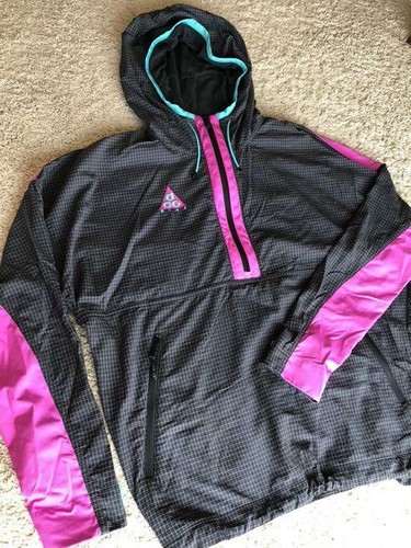 Nike ACG Reprint Hoodie Size M Black x 
