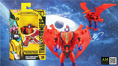HASBRO TRANSFORMERS GENERATION LEGACY BUZZWORTHY  EVIL PREDACON TERRORSAUR FIGUR
