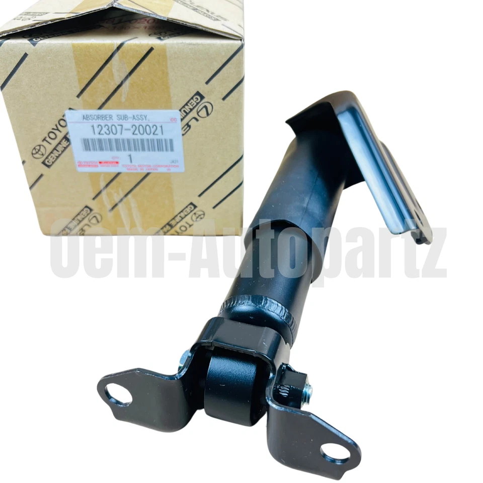 Amortiguador de montaje de par motor Toyota Camry RX300 OEM 1230720021 genuino Foto 3 de 4