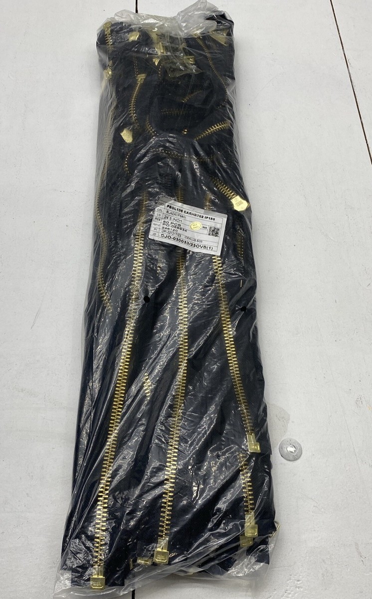 Carhartt Zipper Brass Black 24.5