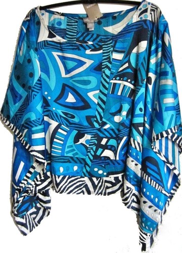 JUEGO DE TINTA CHICO'S VIVID CACHEMIRA AMANDA TOP CON CAMIONETA 2 PIEZAS TALLA 0=4/6 NUEVO CON ETIQUETAS $89 - Imagen 4 de 6