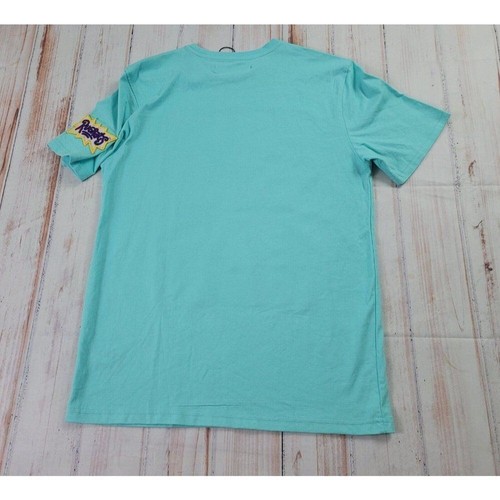 Nickelodeon Y2K 90s Rugrats Teal Graphic T-shirt Size L Embroider - Picture 13 of 24
