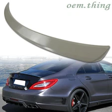 USA 12-18 Fit FOR MERCEDES BENZ CLS W218 Trunk Spoiler CLS250 A Type Unpaint