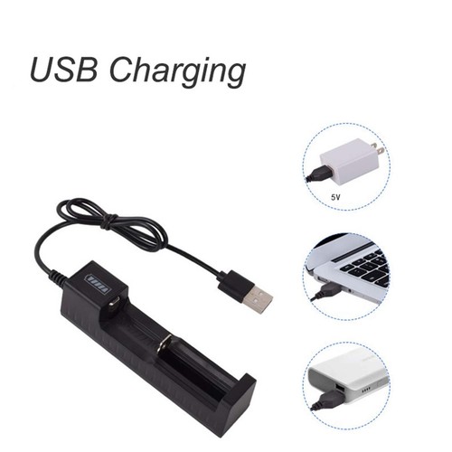 Cargador inteligente de batería recargable con ranura USB1-8 para baterías de iones de litio AA/AAA - Imagen 14 de 25