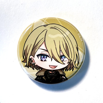 Luca Kaneshiro chibi style button pin Badge 32mm Luxiem nijisanjien