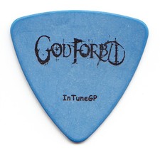 God Forbid John "Beeker" Outcalt Blue Bass Tour Guitar Pick