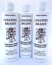 Colonel Brassy - Hard Surface Cleaner/Polish - Bike Boat ATV RV Metal - 3pk 16oz