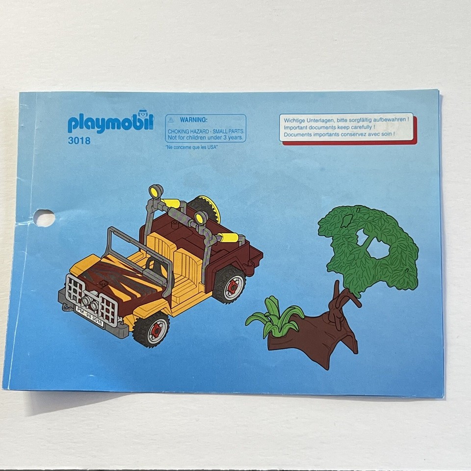 PLAYMOBIL VINTAGE CITY safari explorateur chapeau fusil du set 3018 de 1998 #3 EUR 6,00 PLAYMOBIL VINTAGE CITY safari explorateur chapeau fusil du set 3018 de 1998 #3 EUR 6,00