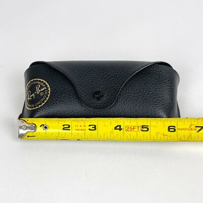 Genuine Ray-Ban Sunglasses / Eyeglasses Pebbled Black Snap Genuine Ray-Ban Sunglasses / Eyeglasses Pebbled Black Snap