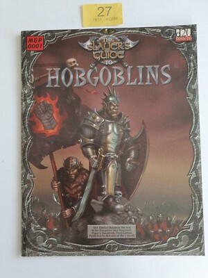 THE SLAYER'S GUIDE TO HOBGOBLINS D&D 3E D20 MGP 0001 UNGELESEN FAST NEUWERTIG 