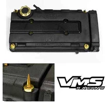 VMS GOLD ENGINE DRESS UP KIT B16 B18 VALVE COVER INSERT WASHER SEAL SPIKE NUT