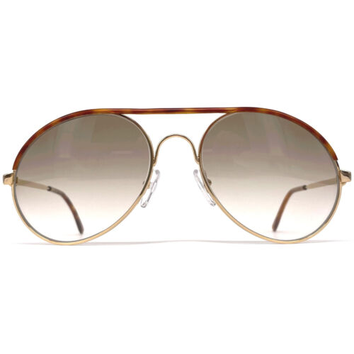 NOS vintage BUGATTI 65986 designer sunglasses - France 80's - Gold - ORIGINAL - Bild 2 von 10