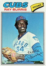 Ray Burris 1977 TOPPS Baseball Card #190