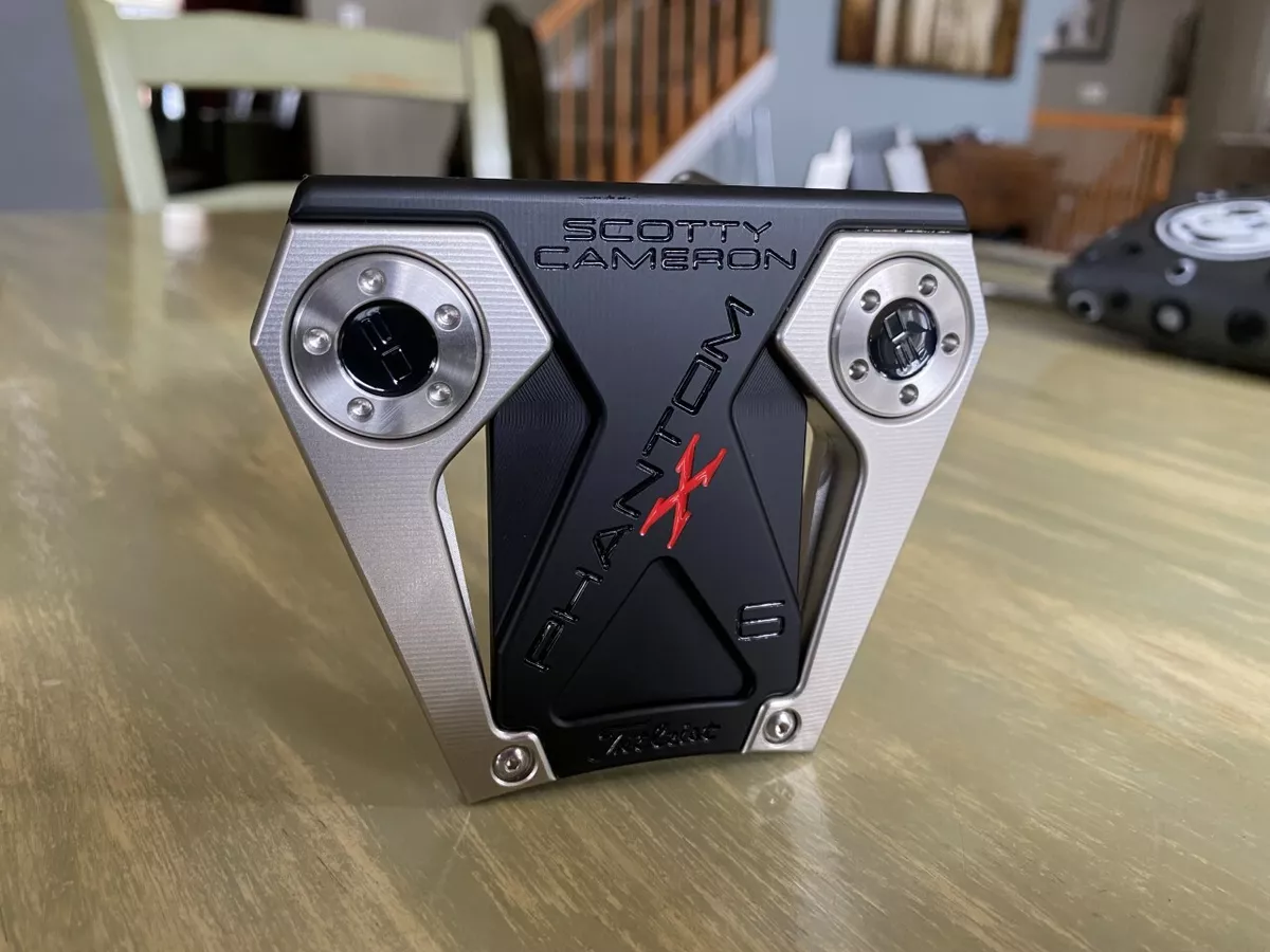 Scotty Cameron Custom Shop Phantom x6 Putter U CHOOSE SHAFT LENGTH, BAND, GRIP!