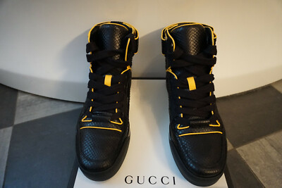 gucci python high tops