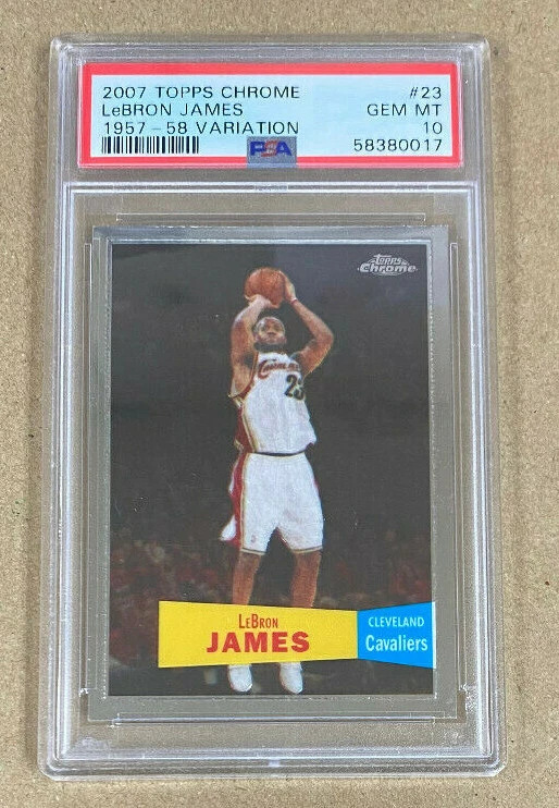 2007-08 Topps Chrome - LeBron James #23 for sale | eBay