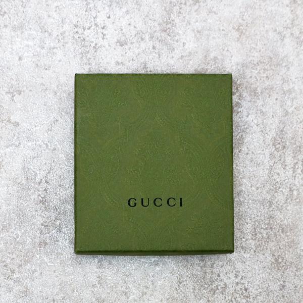 Authentic GUCCI GG Embossed Leather Key Ring Key Chain Key