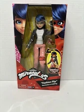 Miraculous Ladybug Fashion Flip with Sequin Outfit Doll Playmates