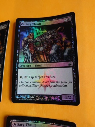 Ostiary Thrull. playset guildpact Magic the Gathering 4 Card. foil version - Picture 3 of 8