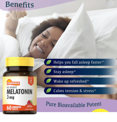 Pastillas, Dormir, Adultos Extra Fuertes - Solución Dormir Profundamente 5HTP