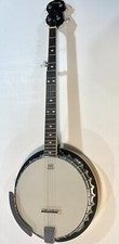 Stagg BJM30 DL 5-String Bluegrass Banjo Deluxe with Metal Pot Hard Case Velvet