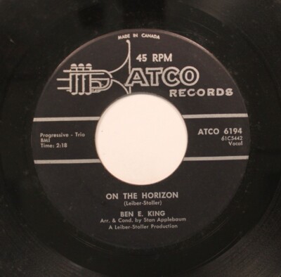 Ben E. King - Soul / Funk 45 - On The Horizon / Stand By Me Auf Atco Kanada