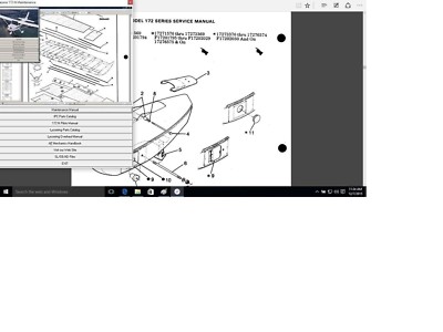 Cessna 172 N  maintenance library service manual set n engine O/H w A/Ds
