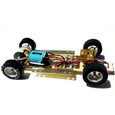 H&R Racing HRCH11 Adjustable Chassis 1/24 Slot Car 18K Hawk Motor
