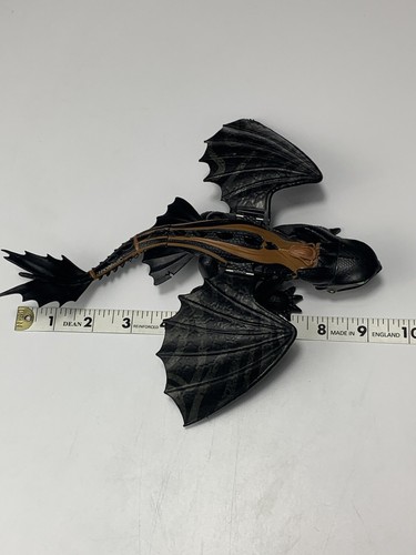 How to Train Your Dragon 9.5" TOOTHLESS Hidden World Jointed Figure 2018 Black - Picture 11 of 12