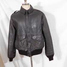 Vtg Avirex Mens Size 46 Type A-2 1978-01 Leat...