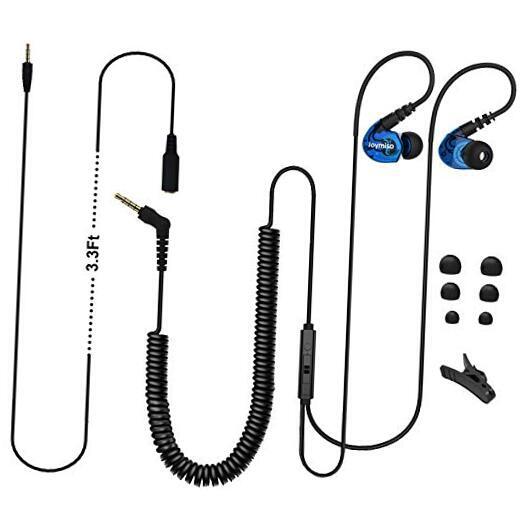 Joymiso 16Ft Extra Long Cord Earbuds Headphones for TV PC Laptop with Mic,