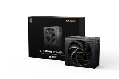 be quiet! 1000W Straight Power 12 PSU 80+ Platinum ATX 3.0/3.1 PCIe 5.0 Modular