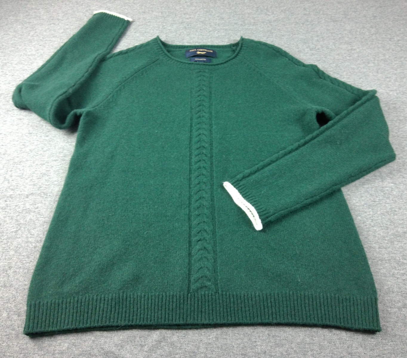 Paul Costelloe Green Wool Blend Jumper Womens UK 1...