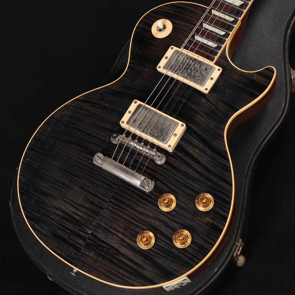 Gibson Custom Shop Les Paul Class 5 Figured Top Translucent Blue