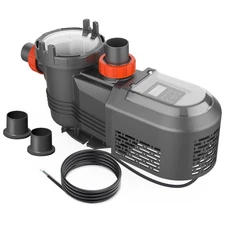 3.0 HP Swimming Pool Pump Variable Speed 240V In/Above Ground w/ Filter Basket