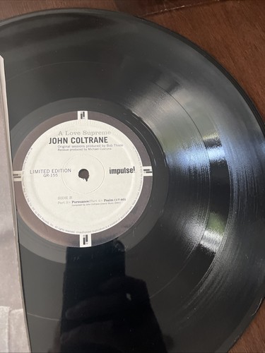 John Coltrane “A Love Supreme” 180g Limited Edition Vinyl Record LP JAZZ GR-155 - Picture 2 of 4