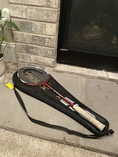 Head Nano Power 700 Badminton Racquet w/ Yonex Carbonex Case 85g G3 Grip -NICE!