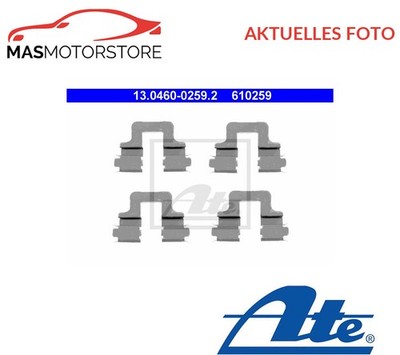 ZUBEHÖR-SATZ BREMSBELÄGE HINTEN ATE 130460-02592 P NEU OE QUALITÄT