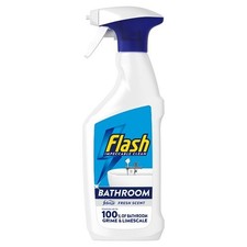 Flash Bathroom Cleaning Spray Fresh Scent (10 x 500ml) FAST AND FREE DELIVERY 5.80 per litre