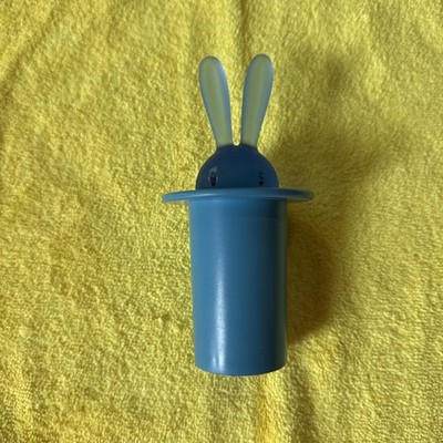 Alessi Magic Bunny Stefano Giovannoni 1998 Toothpick Dispenser Spill Proof