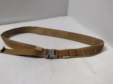 Men's Tactical Belt Tan Outdoor Hunting Nylon Military A12
