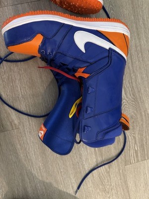 Nike Vapen Snowboard Boots Blue Orange White Men's 11.5 | eBay