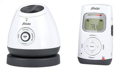 Alecto Babyphone DB-1111 LUX DECT Dreambaby Sternehimmelprojektor weiß