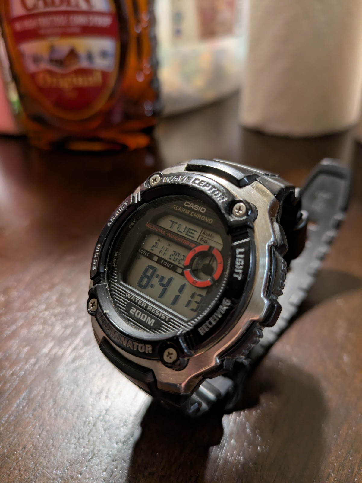 Casio Waveceptor Atomic WV200A digital Wrist Watc… - image 2