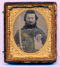 Antique Civil War Era Tintype Photograph in its Original Case