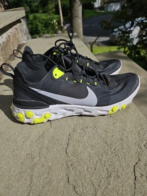 Size 8.0- Nike React Element 55 Black Volt