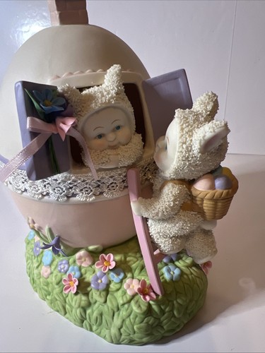 Department 56 Snowbunnies - “Is Any Bunny Home” Lights Up - Picture 5 of 7
