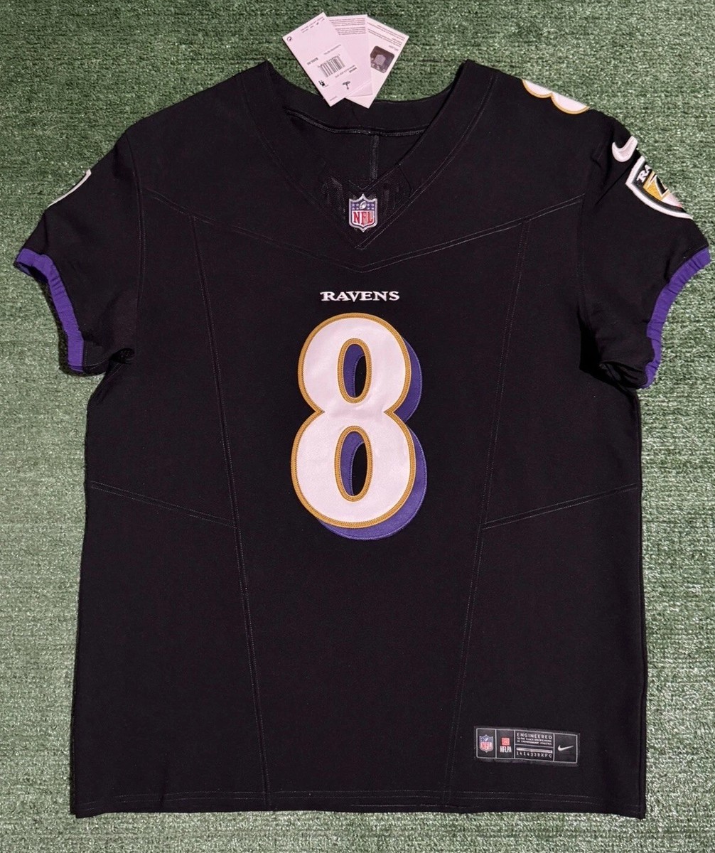 Lamar Jackson Baltimore Ravens Black Nike Vapor F.U.S.E.